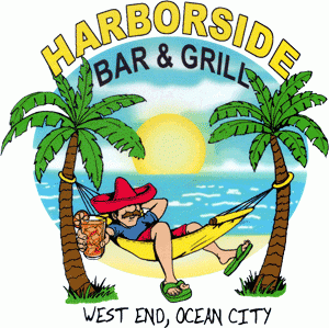 Harborside Bar and Grill logo used on Hooked on OC's website